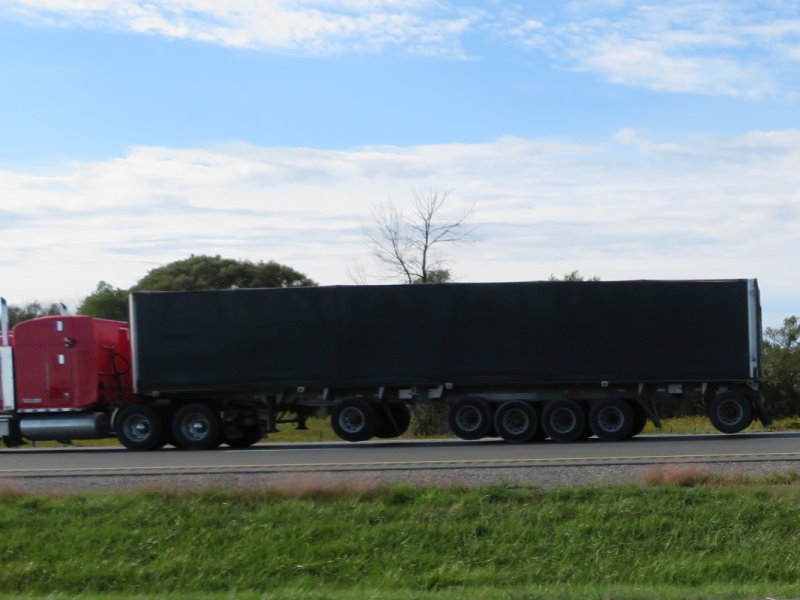 I found these trucks interesting; check the trailer axle arrangement. 4, 5 and 6 axle arrangements, bulk tankers as well